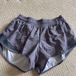 Grey lululemon shorts
